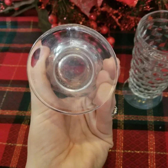 Vintage 90s Pair of Water Glasses - Picture 3 of 4